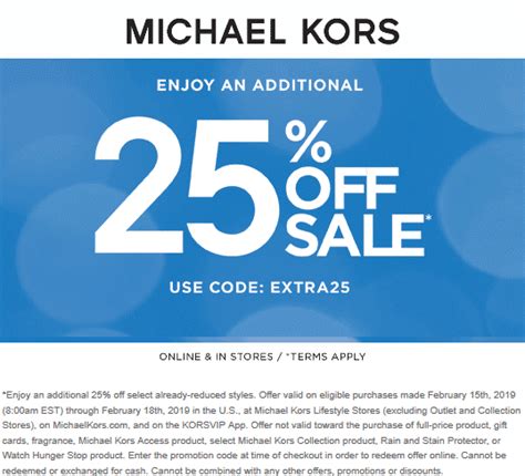 cupon descuento michael kors|michael kors discount code.